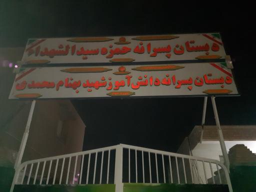 عکس دبستان پسرانه شهید بهنام محمدی