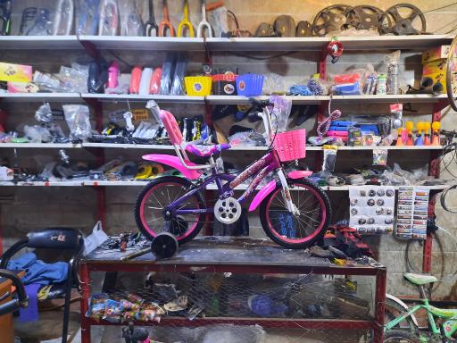 عکس تعمیرات دوچرخه ولیعصر