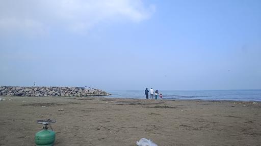 عکس ساحل دریایی مرمر (حسن رود)