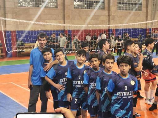 عکس آکادمی والیبال زینبیه 