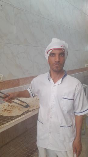 عکس نانوایی عرب زاده