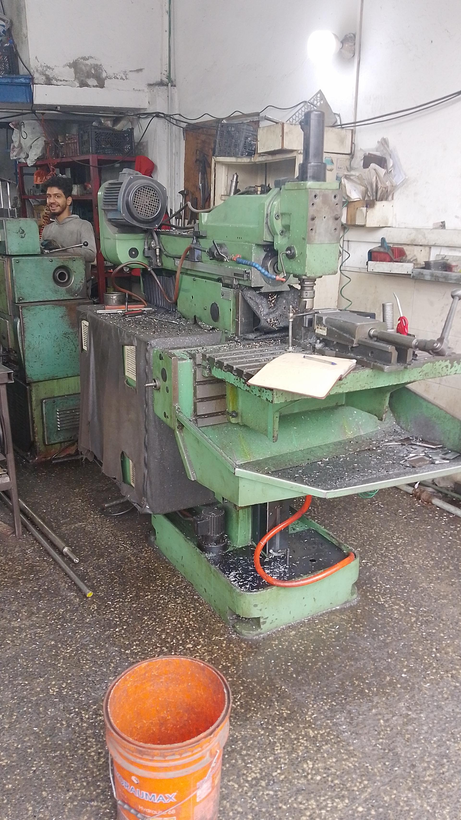 عکس تراشکاری و فرزکاری برادران گنجی