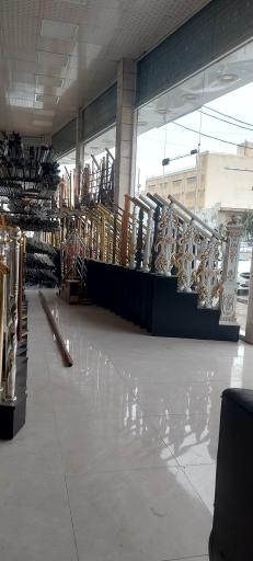 عکس دکوراسیون حفاظ و نرده استیل شاهکار