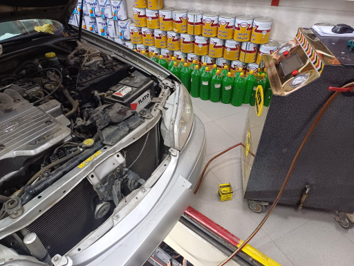 عکس تعویض روغن سید