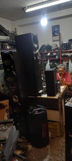 عکس صوت تصویری آکایی تعمیرات بلندگو