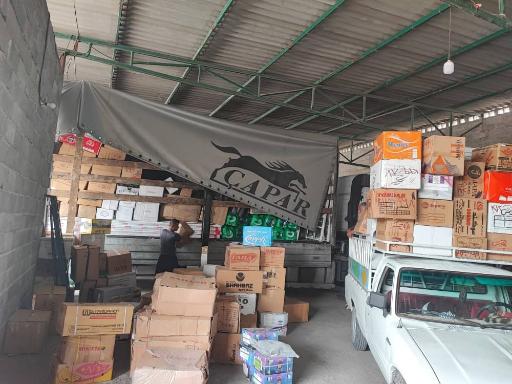 عکس تخلیه و توزیع بار ندا