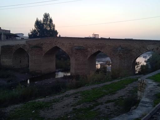 عکس پل تاریخی آق قلا