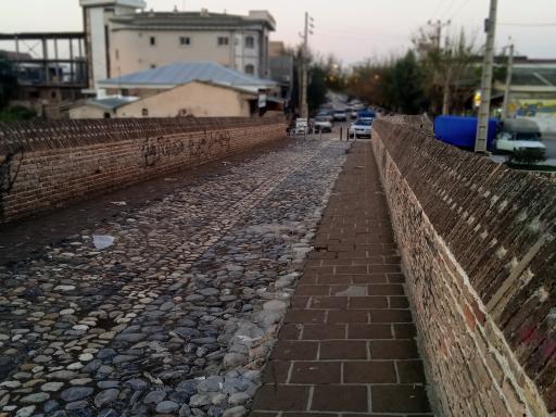 عکس پل تاریخی آق قلا