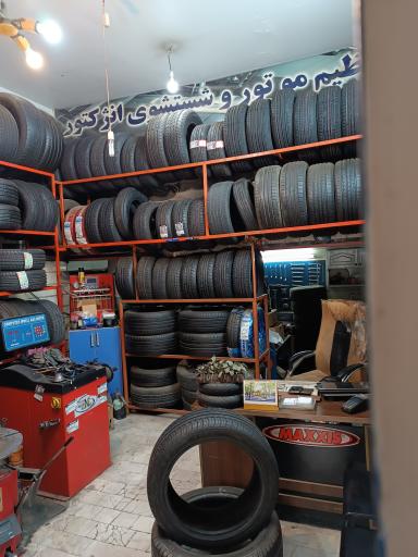 عکس لاستیک و اتوسرویس هادی عسگری