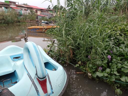 عکس اسکله قایق سواری حقدوست 