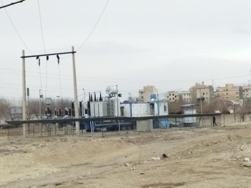 عکس پست برق سیار مهرزاد