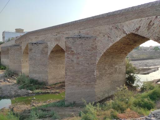 عکس پل تاریخی آق قلا