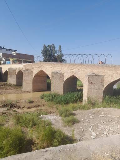 عکس پل تاریخی آق قلا