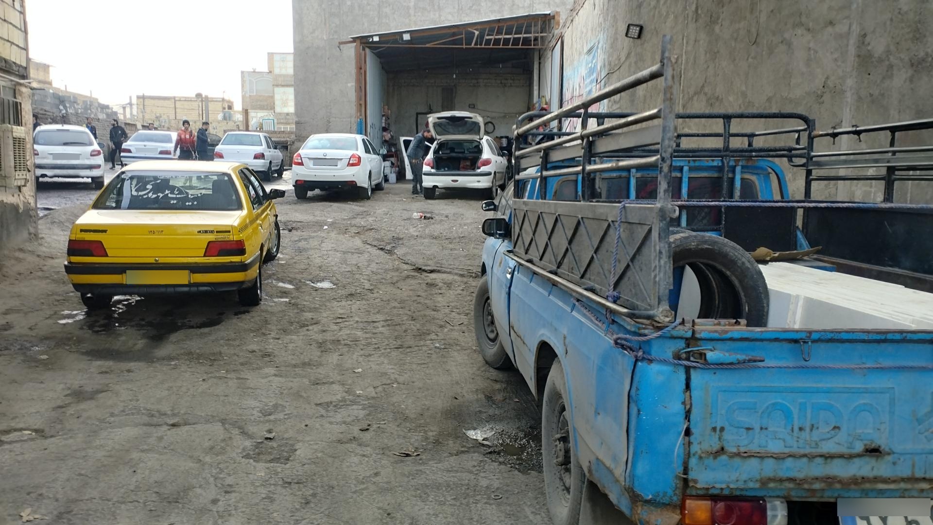 عکس کارواش و تعویض روغنی دهکده