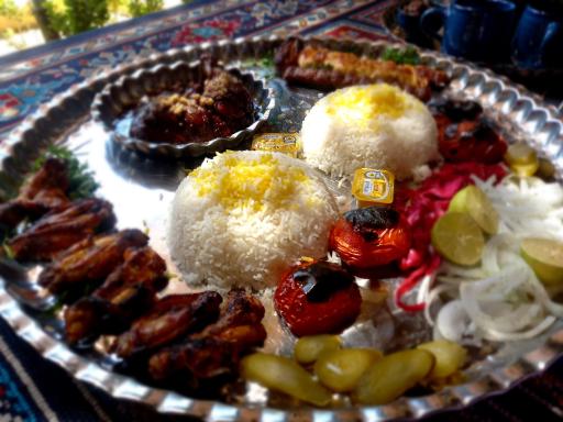 عکس سفره خانه نبی خان