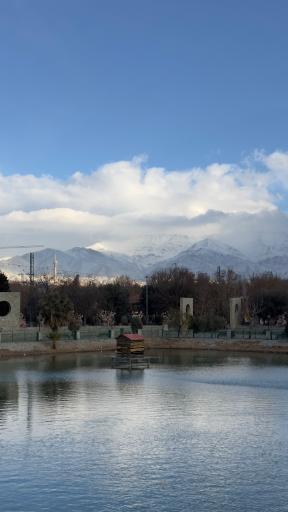 عکس دریاچه بوستان رازی