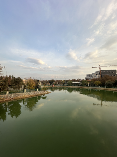 عکس دریاچه بوستان رازی