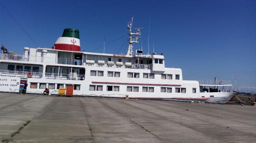 عکس اسکله کشتی مسافربری میرزا کوچک خان