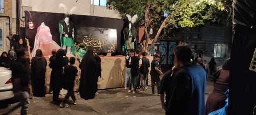 عکس موکب جوانان حضرت علی اصغر (ع)