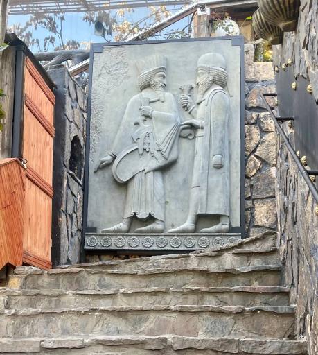 عکس سفره خانه باغ شمس العماره