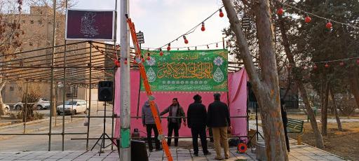 عکس هیئت نوباوگان متوسلین به حضرت علی اکبر 