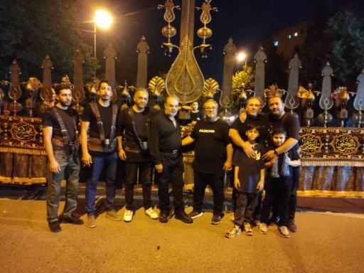 عکس هیئت نوباوگان متوسلین به حضرت علی اکبر 