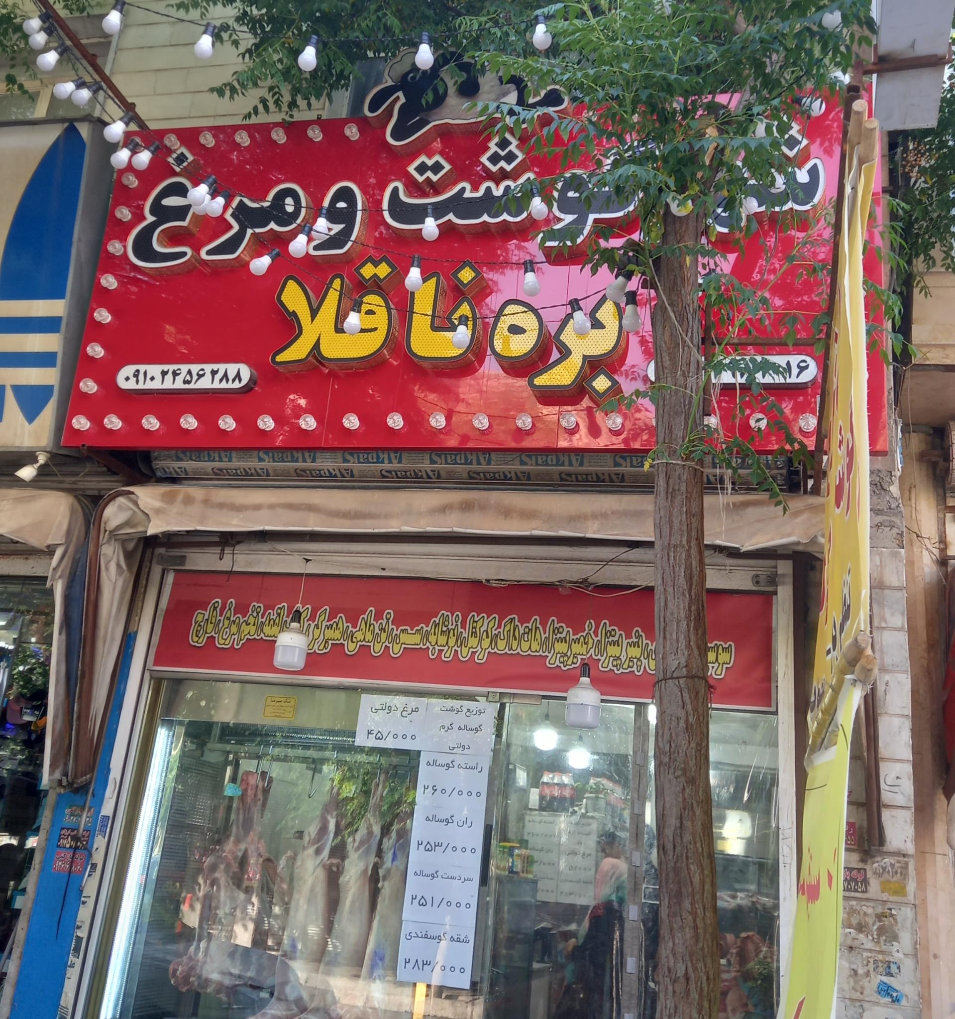 عکس شهر گوشت و مرغ بره ناقلا