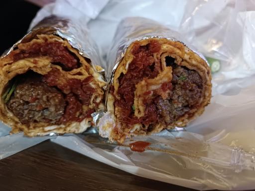 عکس لقمه کباب حَلال