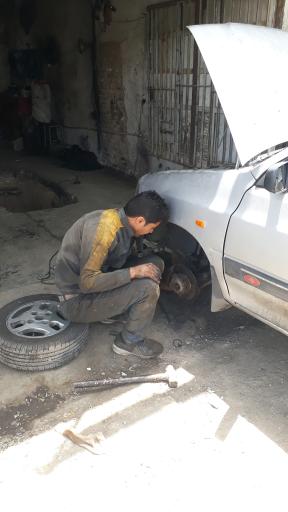 عکس تعمیرگاه اتومبیل ایلیا