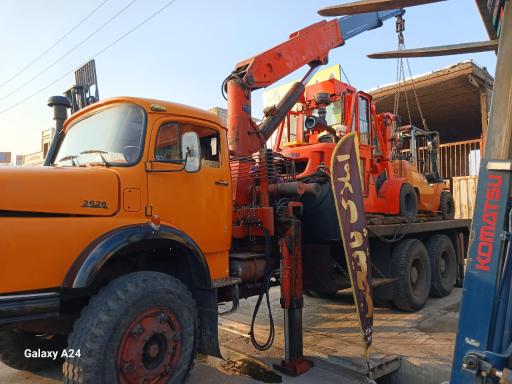 عکس جرثقیل و لیفتراک شمس آباد