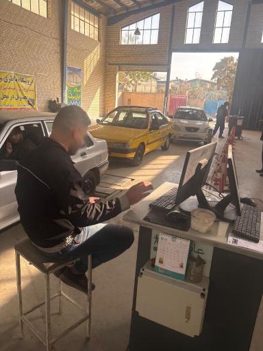 عکس معاینه فنی شهر قدس (مهرگان)