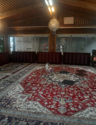 عکس باغ رستوران آبی