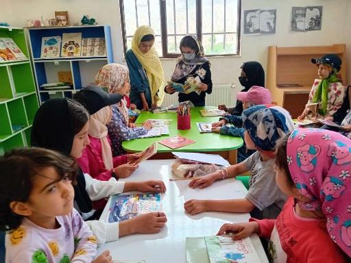 عکس کتابخانه مولانا روستای ارکان