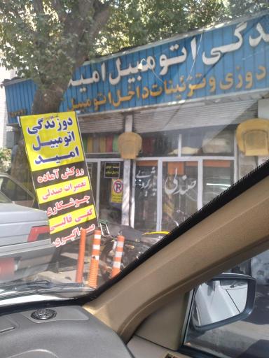 عکس دوزندگی اتومبیل امید 