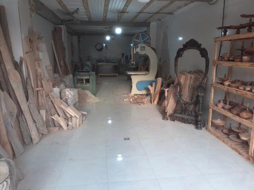 هنرکده صنایع چوبی محمد