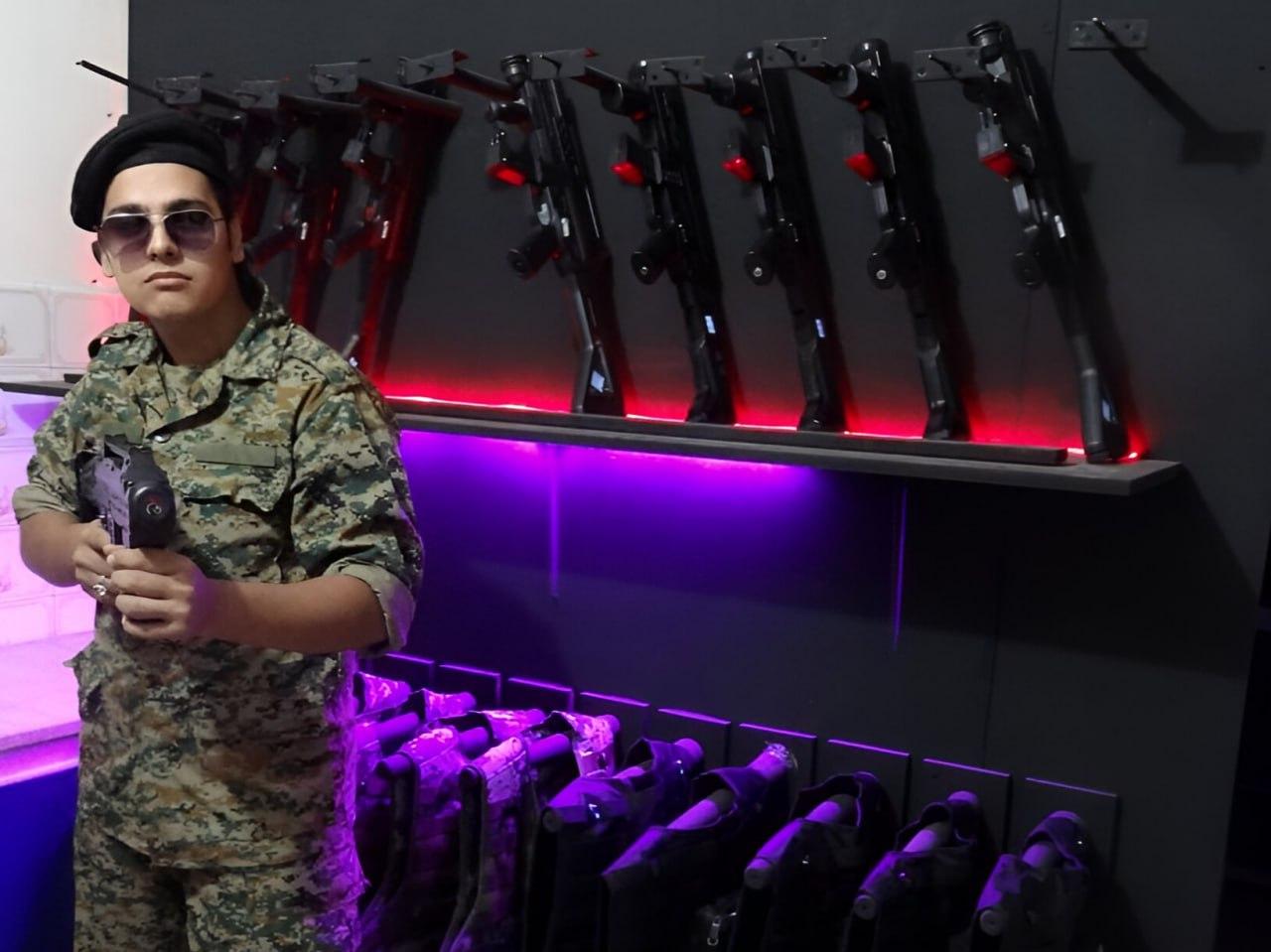 عکس باشگاه لیزرتگ سردار رفسنجان 