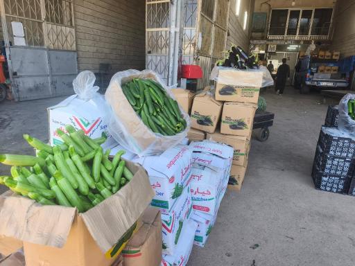 عکس میدان تره بار قزوین