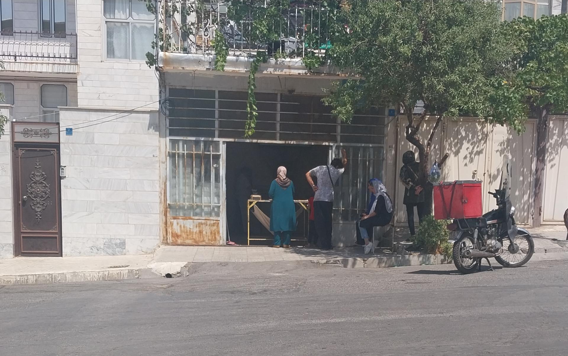 عکس نانوایی سنگکی نصیری