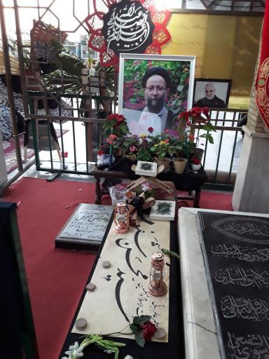 عکس مزار شهید سید مرتضی شفیعی