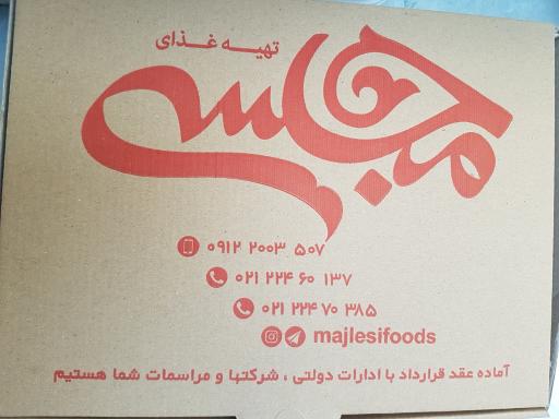 عکس تهیه غذای مجلسی (کترینگ مجلسی)