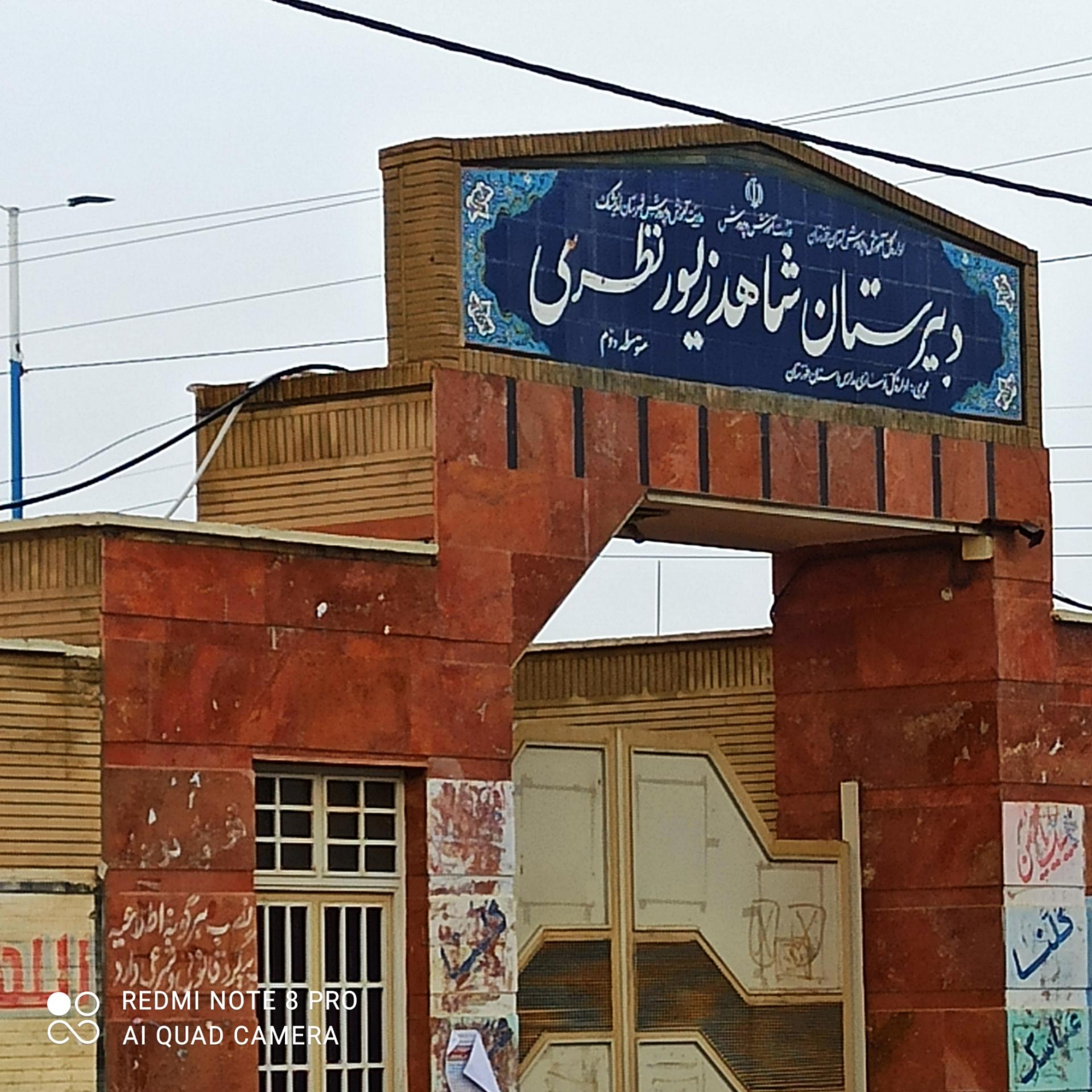 عکس دبیرستان  شاهد زیور نظری