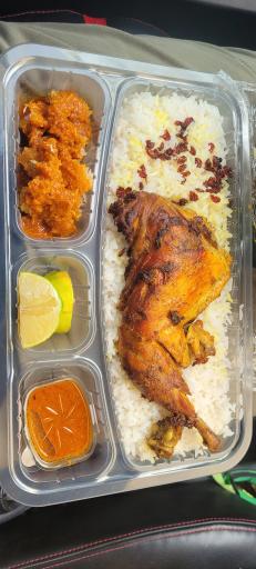 عکس غذای بیرون بر آریایی (پخت سنتی)