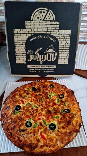 عکس پیتزا تالار برگر نیاسر