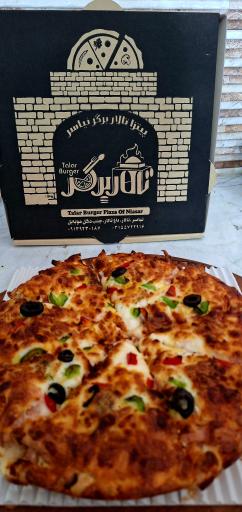 عکس پیتزا تالار برگر نیاسر