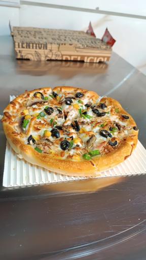 عکس پیتزا و سوخاری ژین