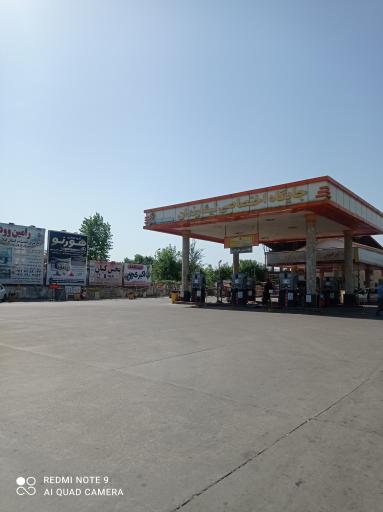 عکس پمپ بنزین و گاز CNG پدیده لیشاوندان