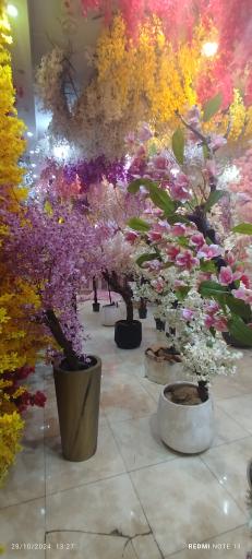 عکس بازار گل مصنوعی ثامن