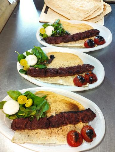 عکس کباب بناب وحید