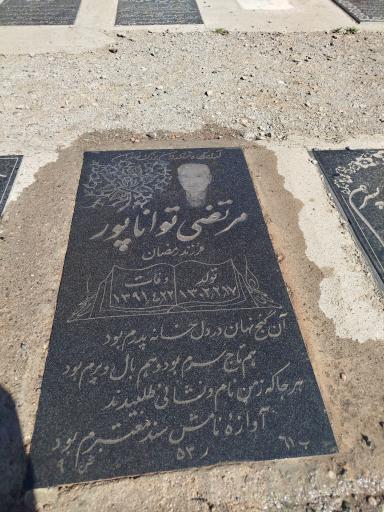 عکس مزار مرتضی تواناپور