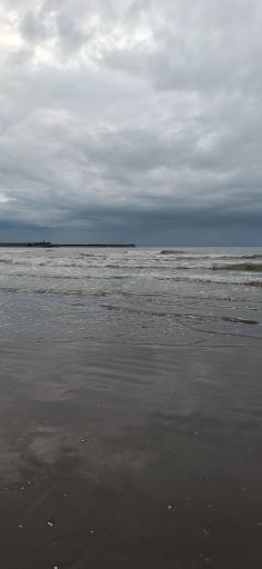 عکس موج‌شکن منطقه آزاد انزلی